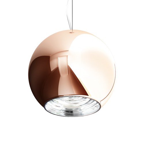 RENDL BEAU MONDE 25 závesná medené sklo 230V LED E27 15W – obrázok 1