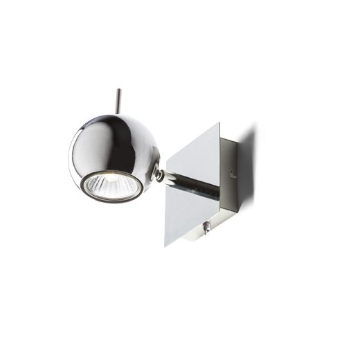 RENDL GLOSSY I chróm 230V LED GU10 8W – obrázok 1