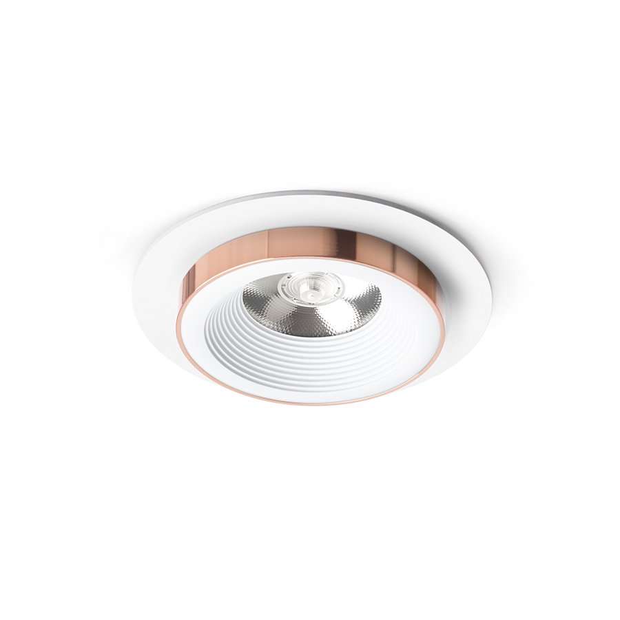 RENDL SHARM R I zápustná biela meď 230V LED 10W 24° 3000K – obrázok 1