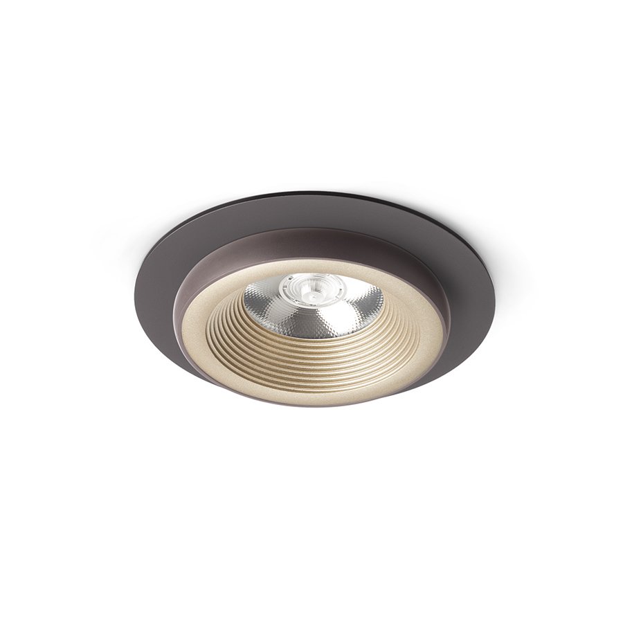 RENDL SHARM R I zápustná perlová zlatá/hnedá 230V LED 10W 24° 3000K – obrázok 1