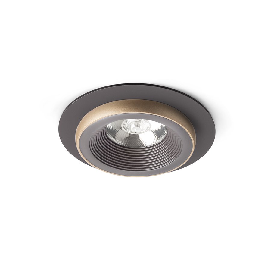 RENDL SHARM R I zápustná hnedá/perlová zlatá 230V LED 10W 24° 3000K – obrázok 1