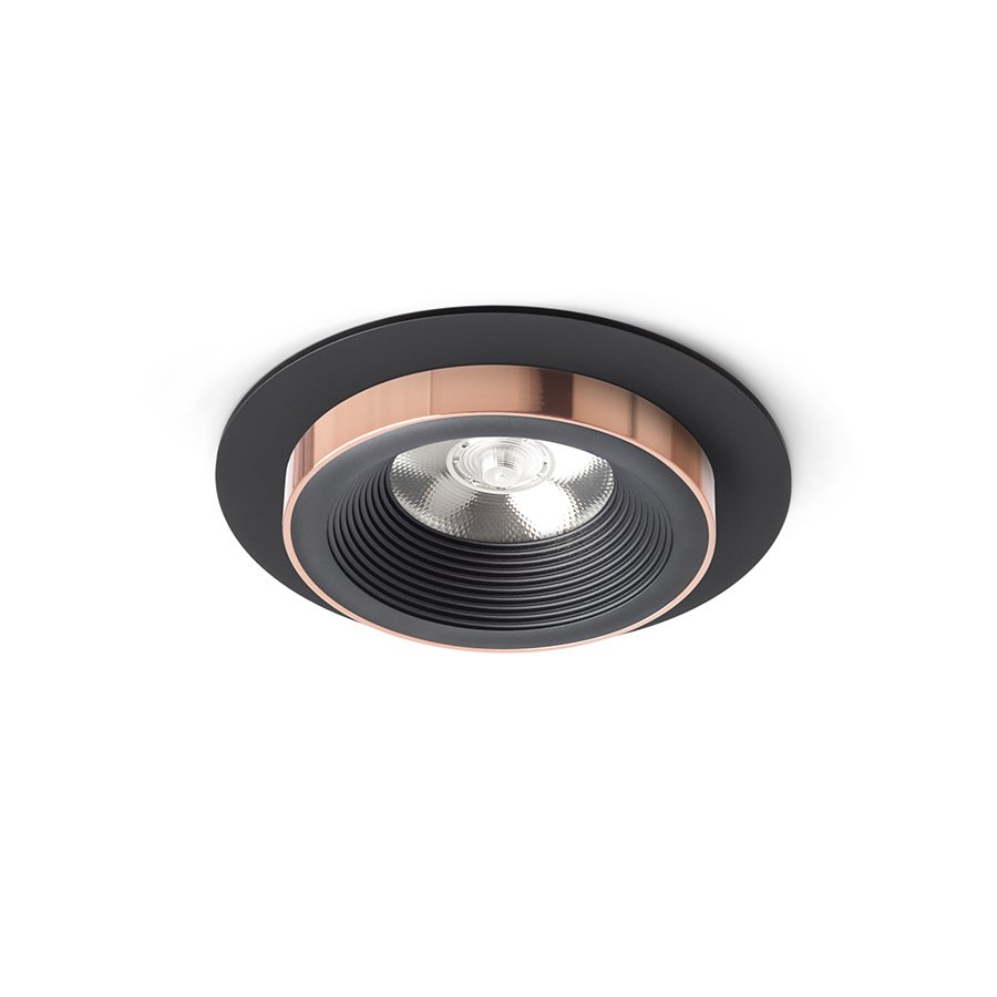 RENDL SHARM R I zápustná čierna/čierna meď 230V LED 10W 24° 3000K – obrázok 1