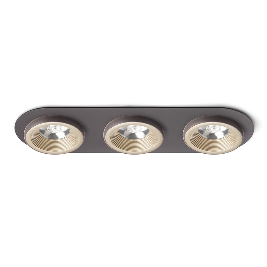 RENDL SHARM R III zápustná perlová zlatá/hnedá 230V LED 3x10W 24° 3000K – obrázok 1