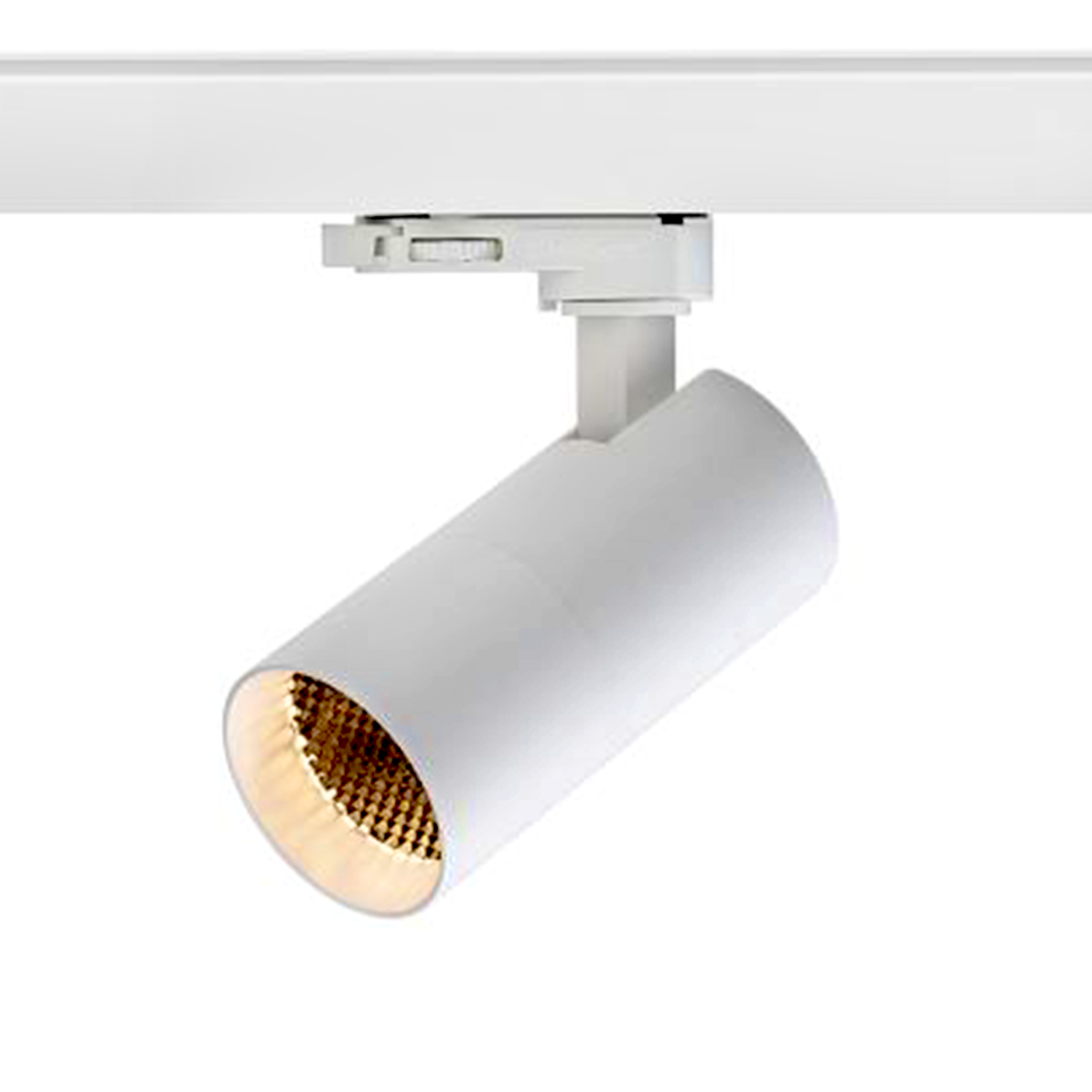RENDL FORZA na trojokruh. lištu čierna 230V LED GU10 10W – obrázok 1