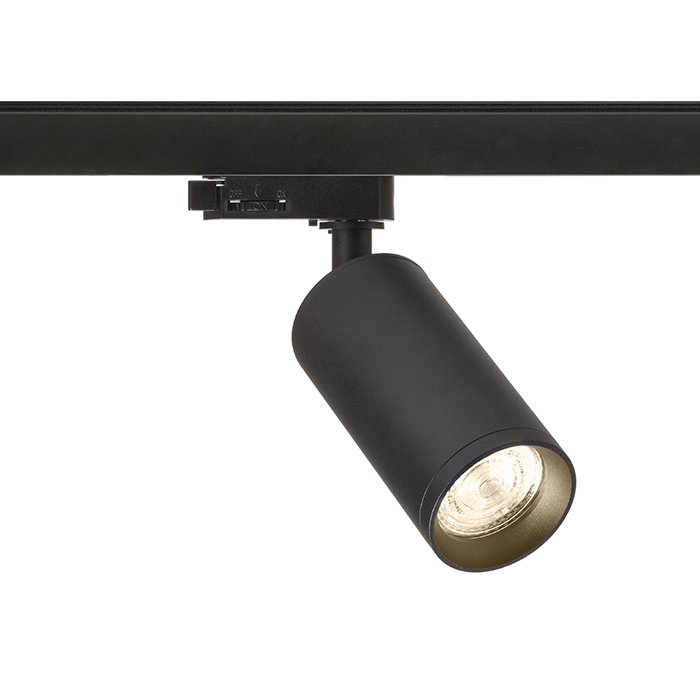 RENDL BELENOS na trojokruh. lištu čierna 230V LED GU10 9W – obrázok 1