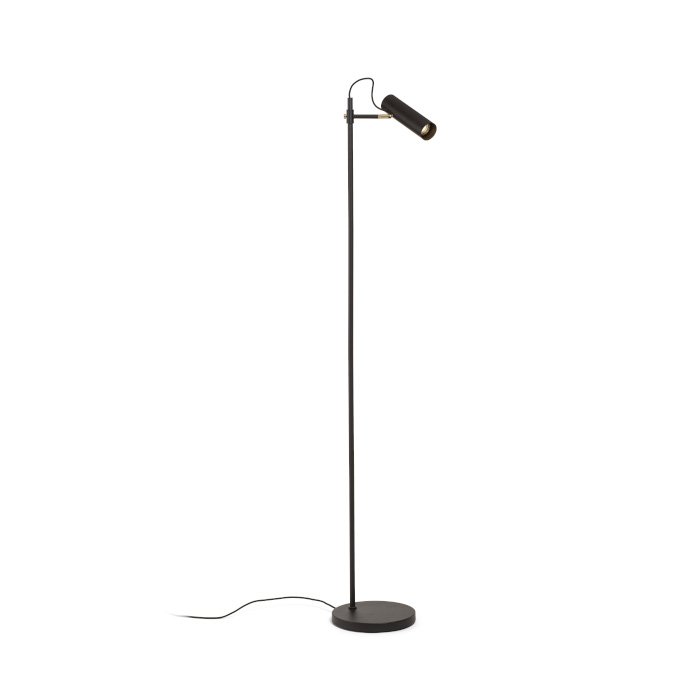 RENDL VARIA stojanová čierna mosadz 230V LED GU10 9W – obrázok 1