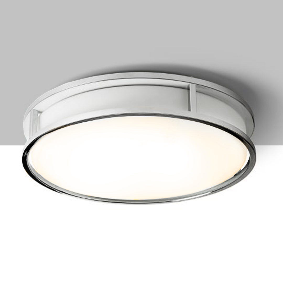 RENDL GRANDE LED 35 stropná opálové sklo/čierna 230V LED 24W IP44 3000K – obrázok 1