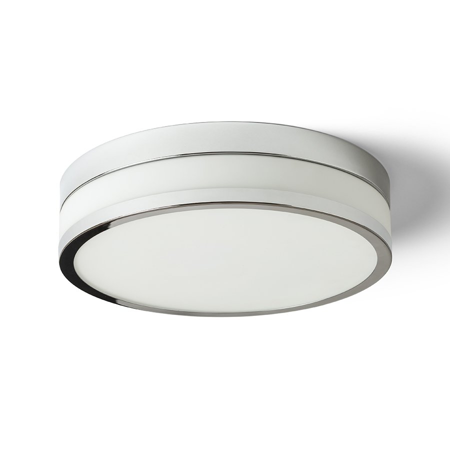 RENDL CIRA LED 35 stropná opálové sklo/chróm 230V LED 24W IP44 3000K – obrázok 1