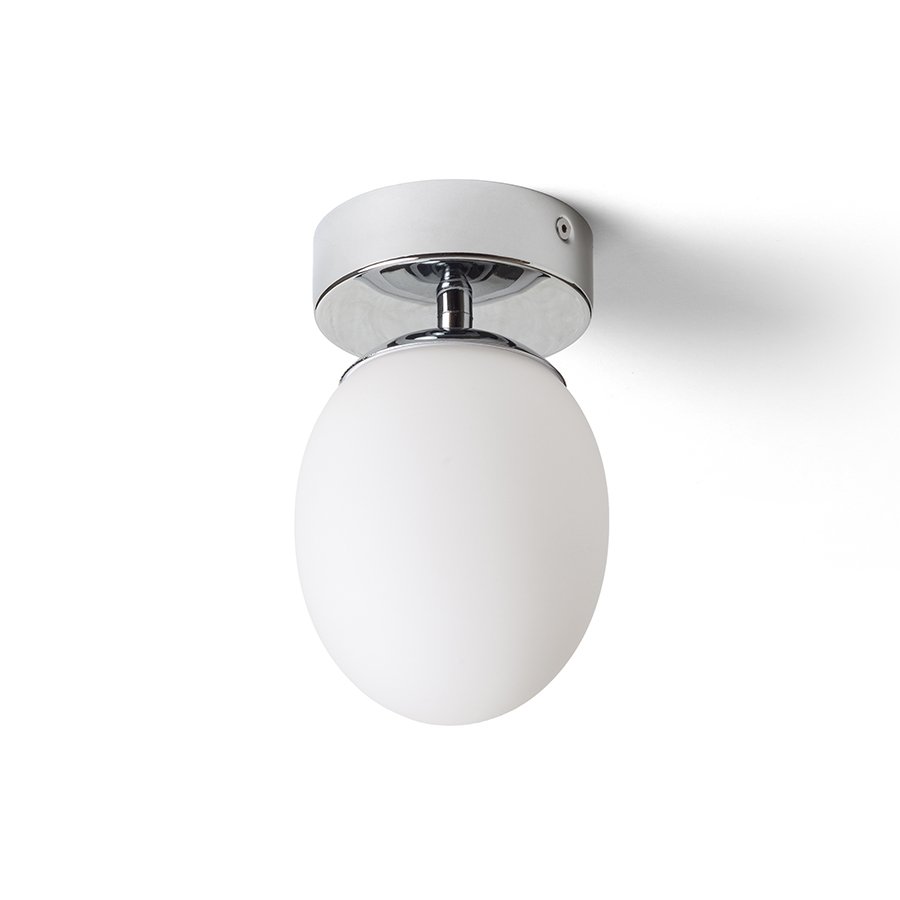 RENDL MERINGUE 11 stropná opálové sklo/chróm 230V LED G9 9W IP44 – obrázok 1