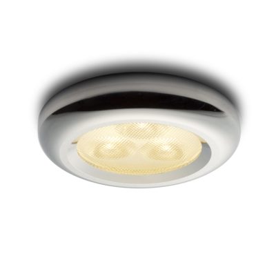 RENDL ESTA LED LED zápustná vr. ovládača chróm 230V/350mA LED 3x1W 3000K