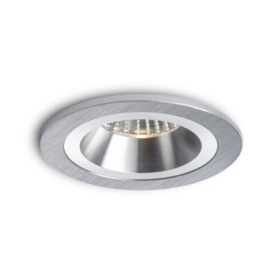 RENDL MAYDAY CC zápustná česaný hliník 230V/700mA LED 9W 2700K