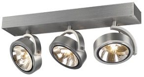 RENDL KELLY III nástenná česaný hliník 230V LED G53 3x15W