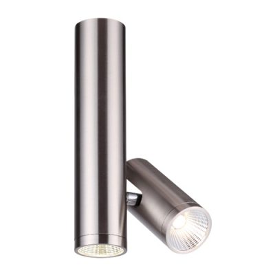 RENDL BOGARD TWIN stropná matný nikel 230V LED 2x5W 40° 3000K