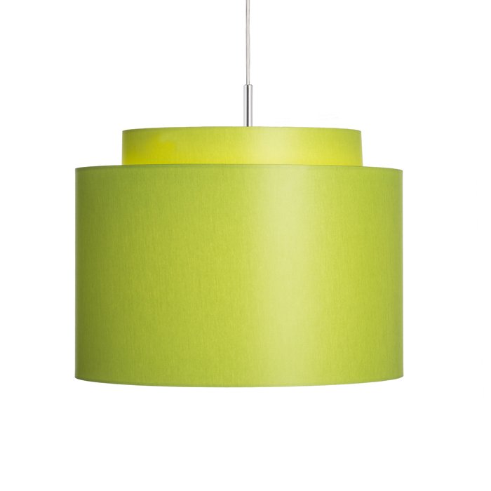 RENDL DOUBLE 40/30 tienidlo Chintz limetková/biele PVC max. 23W – obrázok 1