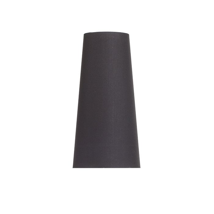 RENDL CONNY 15/30 stolné tienidlo Pollycotton čierna/zlatá fólia max. 23W – obrázok 1