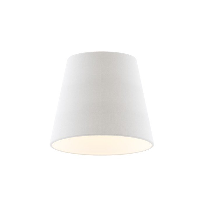 RENDL NIZZA 18/15 tienidlo Polycotton biela/biele PVC max. 28W – obrázok 1