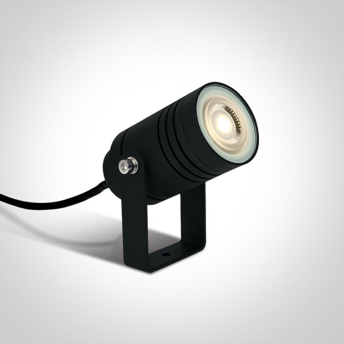 67198G/B BLACK GARDEN SPOT GU10 10W IP65 – obrázok 1
