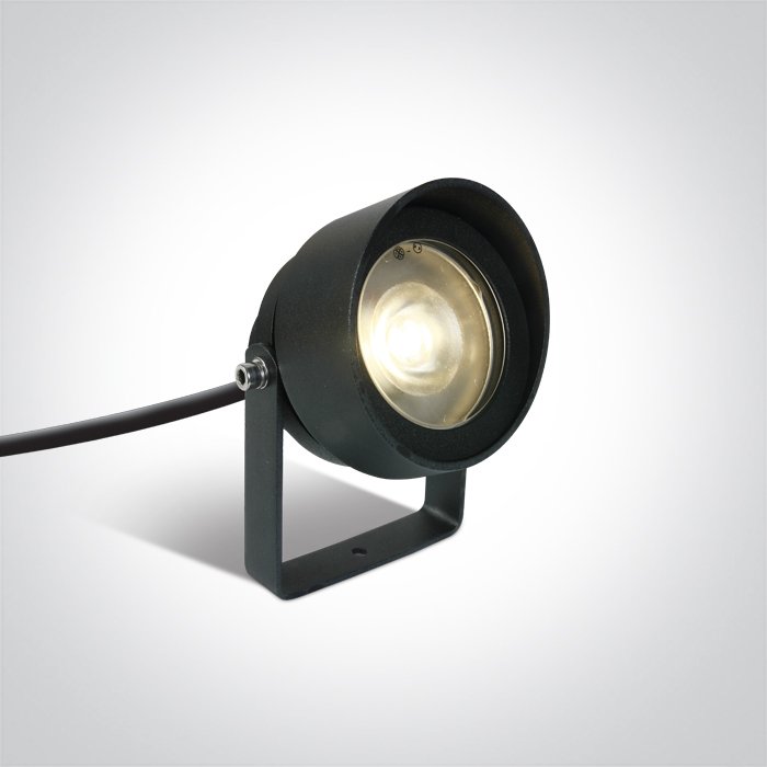 67488B/AN/W ANTHRACITE COB 11W WW IP65 WITH SPIKE 230V – obrázok 1
