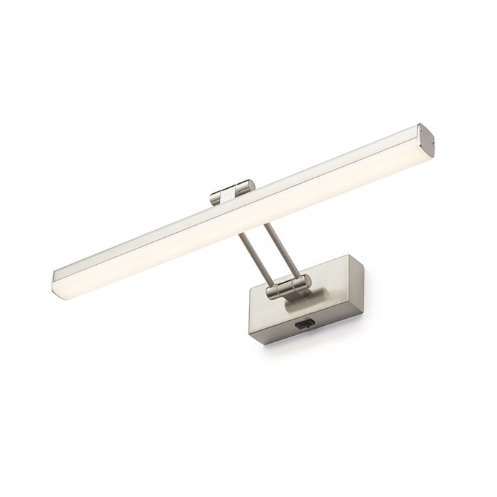 RENDL SWING nad obraz česaný hliník 230V LED 8W 3000K – obrázok 1
